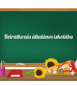Általános iskolai beiratkozás a 2023/2024-es tanévre