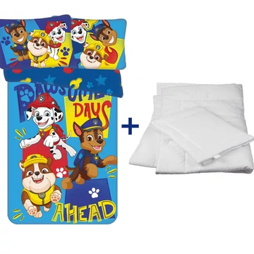 Mancs őrjárat ovis ágynemű szett gyerekeknek, 100x135, 40x60 cm