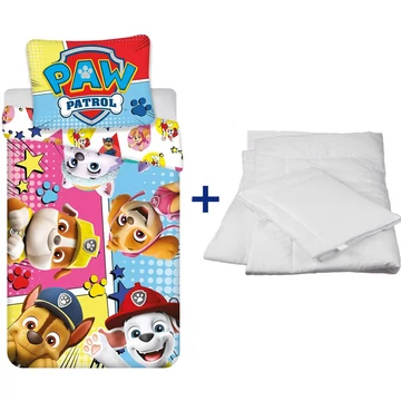 Mancs őrjárat ovis ágynemű szett gyerekeknek, 100x135, 40x60 cm