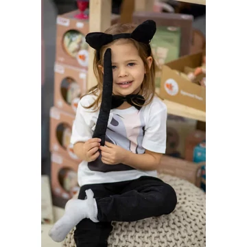 3 részes gyerek macska jelmez