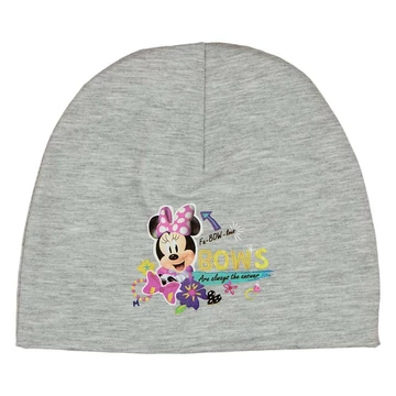 Vékony kislány baba sapka Minnie mintával Vékony kislány baba sapka Minnie mintával