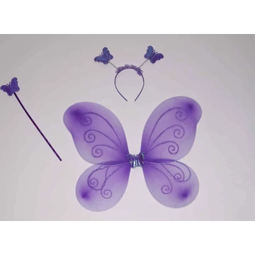 3 részes Pillangó gyerek jelmez