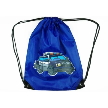 Tornazsák rendőrautós mintával