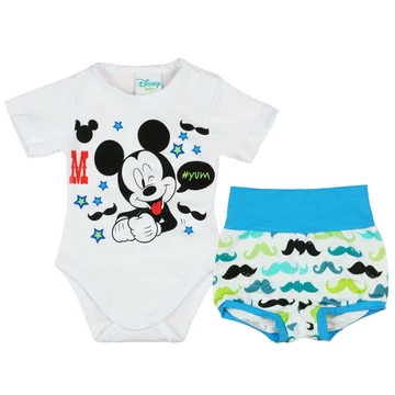 Disney Mickey fiú nyári 2 részes body/short szett Bajusz Disney Mickey fiú nyári 2 részes body/short szett Bajusz