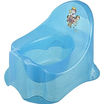 55043374 Áttetsző Prince bili kék csillámos