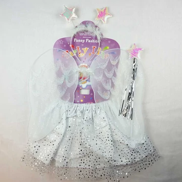 3 részes Angyalka gyerek jelmez szett