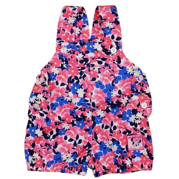 Disney Minnie lányka kantáros napozó virágos