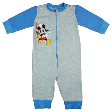 Disney Mickey, belül bolyhos, overálos pizsama Disney Mickey, belül bolyhos, overálos pizsama