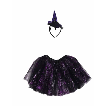 2 részes Boszorkány gyerek jelmez