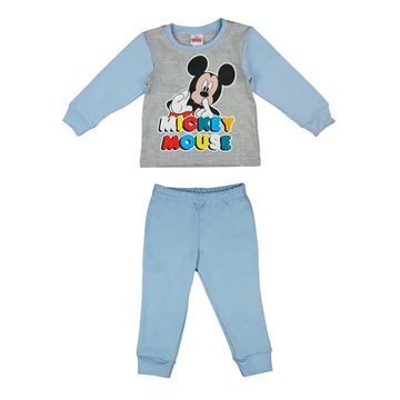 Kisfiú pamut pizsama Mickey egér mintával Kisfiú pamut pizsama Mickey egér mintával