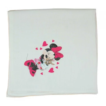 Disney Minnie nyuszis textil pelenka 70x70cm Disney Minnie nyuszis textil pelenka 70x70cm