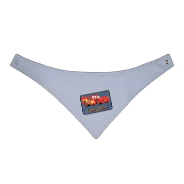 Háromszög nyálkendő Cars/Verdák mintával