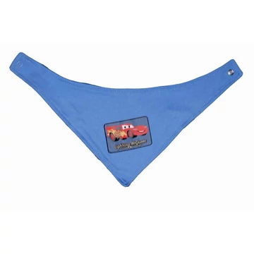 Háromszög nyálkendő Cars/Verdák mintával