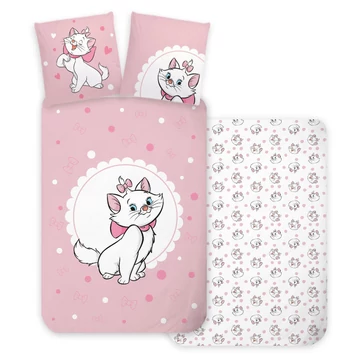 Disney Marie Gentle gyerek, ovis ágyneműhuzat 100×135 cm, 40×60 cm Disney Marie Gentle gyerek, ovis ágyneműhuzat 100×135 cm, 40×60 cm