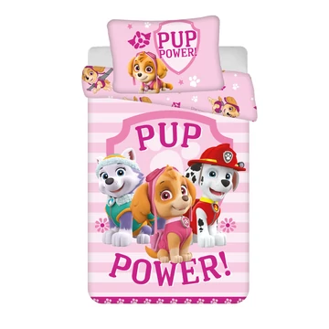 Mancs Őrjárat Pup Power gyerek, ovis ágyneműhuzat 100×135cm, 40×60 cm Mancs Őrjárat Pup Power gyerek, ovis ágyneműhuzat 100×135cm, 40×60 cm