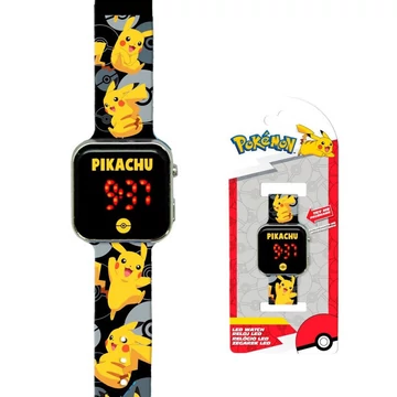 Pokémon Pikachu digitális LED karóra Pokémon Pikachu digitális LED karóra
