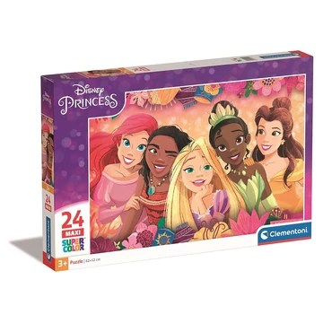 Disney Hercegnők Flower Frame 24 db-os maxi puzzle Clementoni Disney Hercegnők Flower Frame 24 db-os maxi puzzle Clementoni