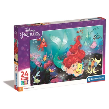 Disney Hercegnők Ariel 24 db-os maxi puzzle Clementoni Disney Hercegnők Ariel 24 db-os maxi puzzle Clementoni