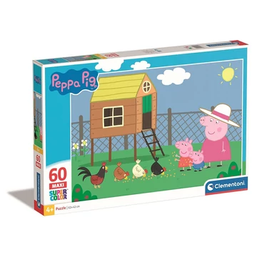Peppa malac Chicken Coop 60 db-os maxi puzzle Clementoni Peppa malac Chicken Coop 60 db-os maxi puzzle Clementoni