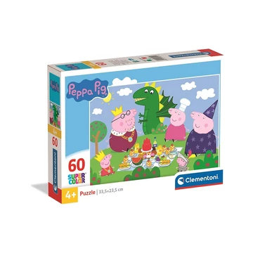 Peppa malac Dragon 60 db-os puzzle Clementoni Peppa malac Dragon 60 db-os puzzle Clementoni