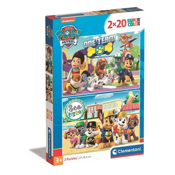 Mancs Őrjárat Sea 2x20 db-os puzzle Clementoni Mancs Őrjárat Sea 2x20 db-os puzzle Clementoni