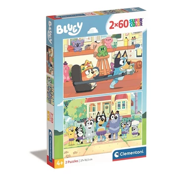 Bluey Imagination 2x60 db-os puzzle Clementoni Bluey Imagination 2x60 db-os puzzle Clementoni