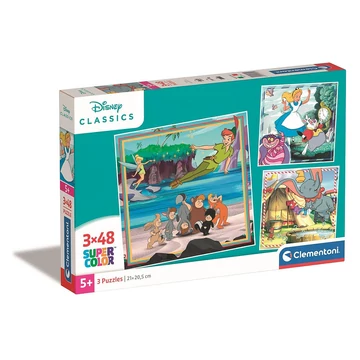 Disney Classics Everlasting 3x48 db-os puzzle Clementoni Disney Classics Everlasting 3x48 db-os puzzle Clementoni