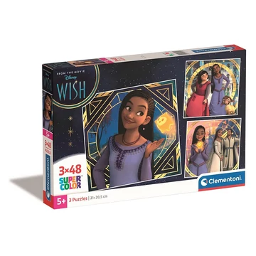Disney Kívánság Mystic 3x48 db-os puzzle Clementoni Disney Kívánság Mystic 3x48 db-os puzzle Clementoni