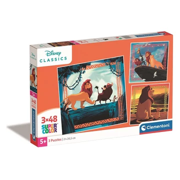Disney Az Oroszlánkirály Circle of Life 3x48 db-os puzzle Clementoni Disney Az Oroszlánkirály Circle of Life 3x48 db-os puzzle Clementoni
