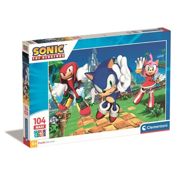 Sonic a sündisznó Amy Rose 104 db-os maxi puzzle Clementoni Sonic a sündisznó Amy Rose 104 db-os maxi puzzle Clementoni