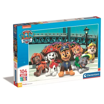 Mancs Őrjárat Adventure Bay 104 db-os maxi puzzle Clementoni Mancs Őrjárat Adventure Bay 104 db-os maxi puzzle Clementoni