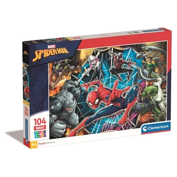 Pókember Enemies 104 db-os maxi puzzle Clementoni Pókember Enemies 104 db-os maxi puzzle Clementoni
