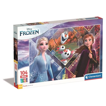Disney Jégvarázs Winter Magic 104 db-os maxi puzzle Clementoni Disney Jégvarázs Winter Magic 104 db-os maxi puzzle Clementoni