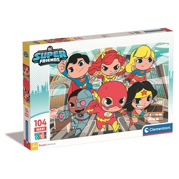 DC Super Hero Tiny 104 db-os maxi puzzle Clementoni DC Super Hero Tiny 104 db-os maxi puzzle Clementoni
