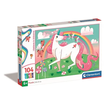 Unikornis Believe 104 db-os puzzle Clementoni Unikornis Believe 104 db-os puzzle Clementoni