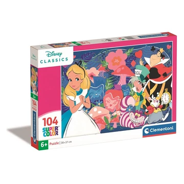 Disney Alice Csodaországban Looking Glass 104 db-os puzzle Clementoni Disney Alice Csodaországban Looking Glass 104 db-os puzzle Clementoni