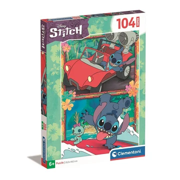 Disney Lilo és Stitch, A csillagkutya Wild Adventure 104 db-os puzzle Clementoni Disney Lilo és Stitch, A csillagkutya Wild Adventure 104 db-os puzzle Clementoni