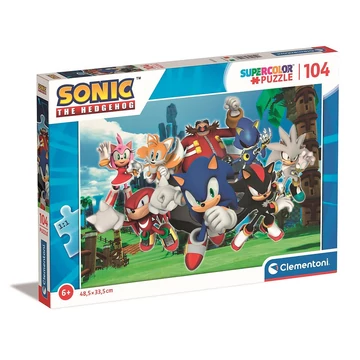 Sonic a sündisznó Characters 104 db-os puzzle Clementoni Sonic a sündisznó Characters 104 db-os puzzle Clementoni