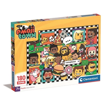 Emoji Town 180 db-os puzzle Clementoni Emoji Town 180 db-os puzzle Clementoni