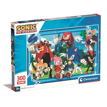 Sonic a sündisznó Crew 300 db-os puzzle Clementoni Sonic a sündisznó Crew 300 db-os puzzle Clementoni