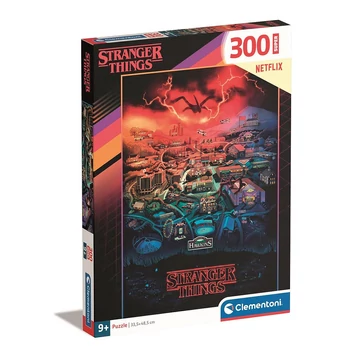 Stranger Things Hawkins 300 db-os puzzle Clementoni Stranger Things Hawkins 300 db-os puzzle Clementoni