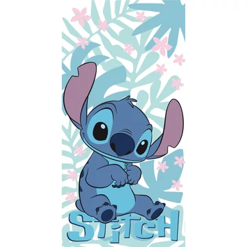 Disney Lilo és Stitch, A csillagkutya Palm Leaves fürdőlepedő, strand törölköző 70x140cm Disney Lilo és Stitch, A csillagkutya Palm Leaves fürdőlepedő, strand törölköző 70x140cm