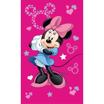 Disney Minnie Pink kéztörlő, arctörlő, törölköző 30x50cm Disney Minnie Pink kéztörlő, arctörlő, törölköző 30x50cm