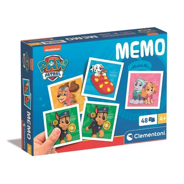 Mancs Őrjárat Pups memóriajáték 48 db-os Clementoni Mancs Őrjárat Pups memóriajáték 48 db-os Clementoni