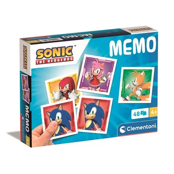 Sonic a sündisznó Characters memóriajáték 48 db-os Clementoni Sonic a sündisznó Characters memóriajáték 48 db-os Clementoni