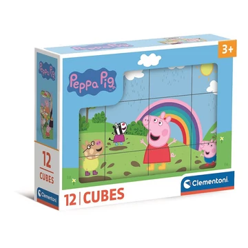 Peppa malac Nature Class mesekocka 12 db-os Clementoni Peppa malac Nature Class mesekocka 12 db-os Clementoni