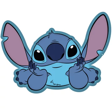 Disney Lilo és Stitch, A csillagkutya On The Belly formapárna, díszpárna 35 cm Disney Lilo és Stitch, A csillagkutya On The Belly formapárna, díszpárna 35 cm