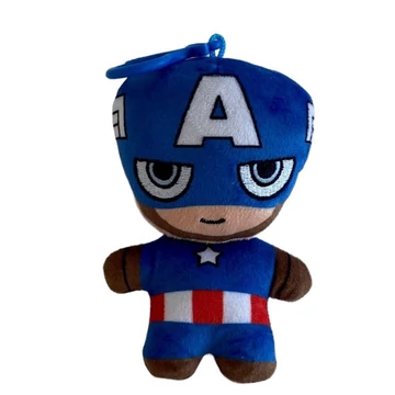 Bosszúállók Captain America 2D plüss figura akasztóval 13 cm Bosszúállók Captain America 2D plüss figura akasztóval 13 cm