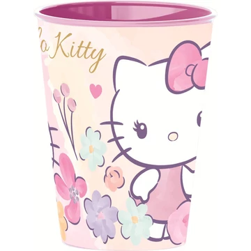 Hello Kitty Cute műanyag pohár 260 ml Hello Kitty Cute műanyag pohár 260 ml