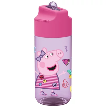 Peppa malac Core Hydro műanyag szívószálas kulacs 430 ml Peppa malac Core Hydro műanyag szívószálas kulacs 430 ml